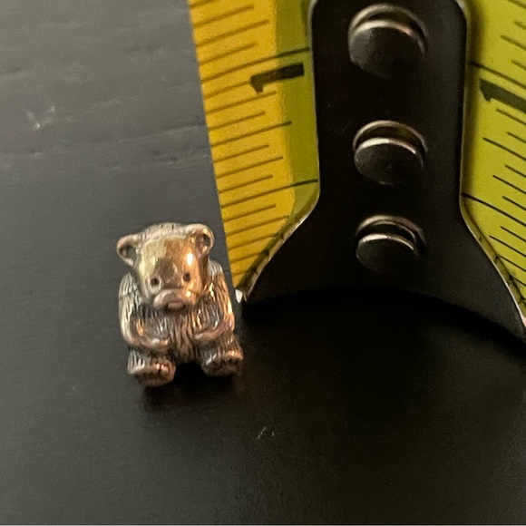 Pandora Teddy Bear Bracelet Charm - Picture 3 of 9